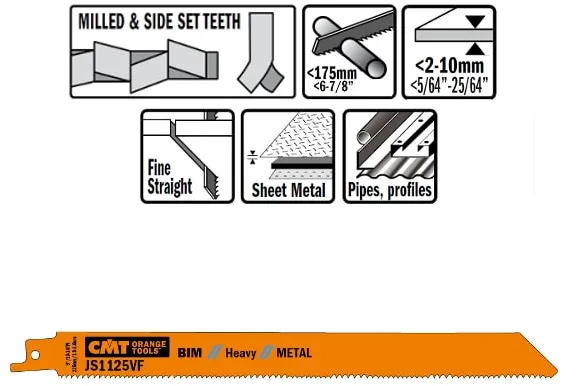 Bajonetklinge 225mm BIM Heavy