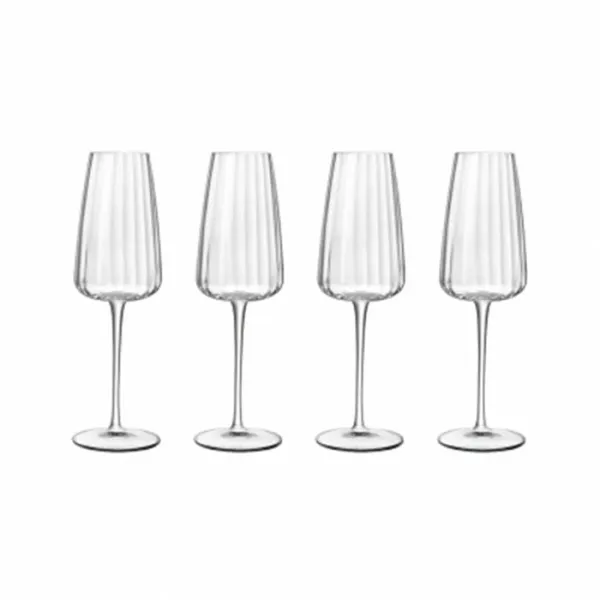 Luigi Bormioli Optica champagneglas 21 cl 4 stk