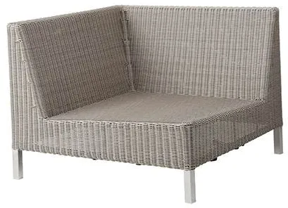 Cane-Line Connect hjørne modul, taupe